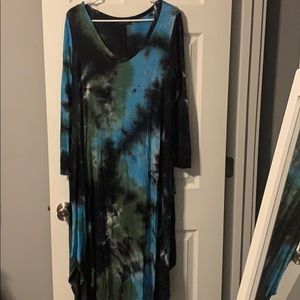 Tie Dye Maxi Dress